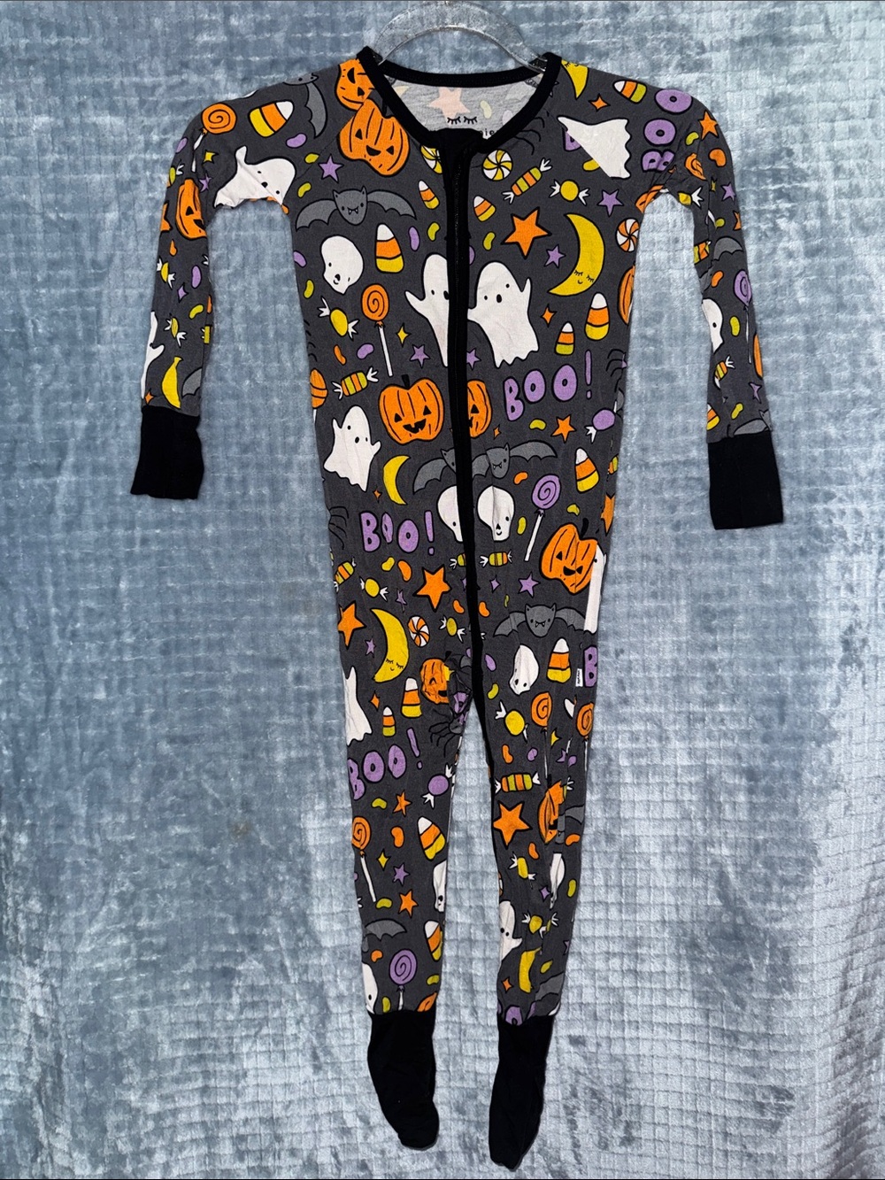 Little Sleepies Halloween Zippy size 18-24 months